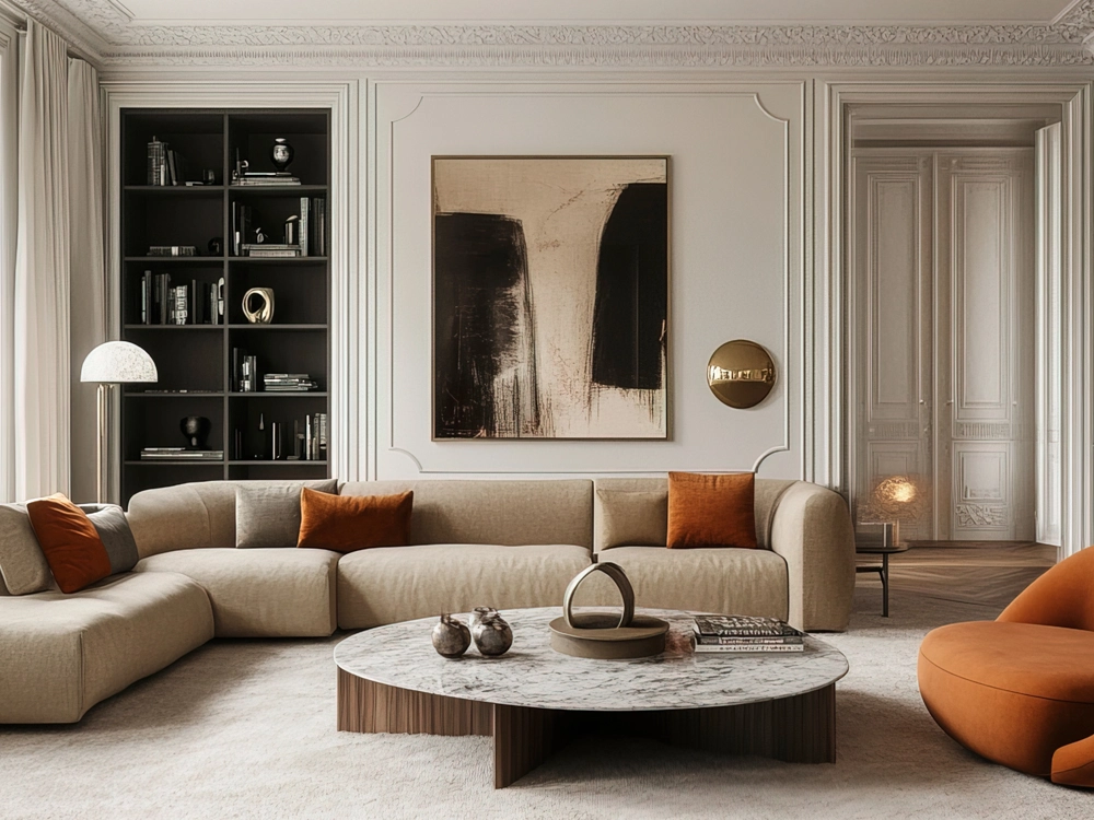 Selecting modular furniture systems
